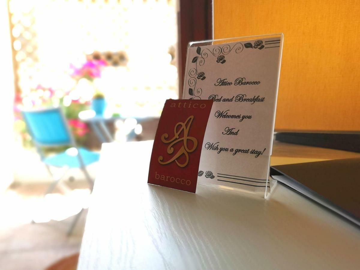 Attico Barocco Acomodação com café da manhã Lecce Exterior foto